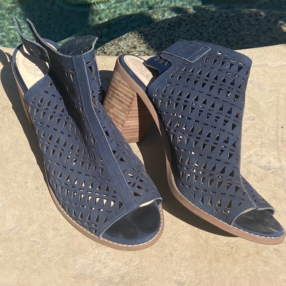 Blue Open Toe Sandal